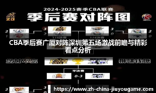 CBA季后赛广厦对阵深圳第五场激战前瞻与精彩看点分析